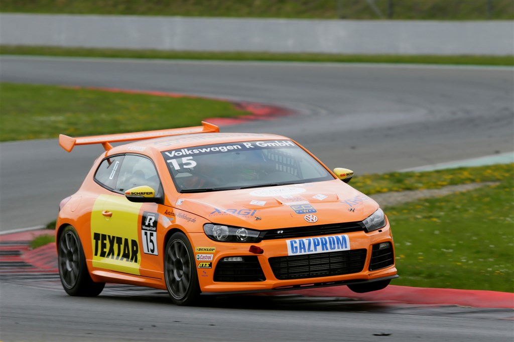 Næste løb skal køres i denne VW Scirocco
(Foto: CF-Racing)